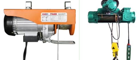 微型鋼絲繩電動葫蘆和大型葫蘆卷筒的區別